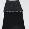 insane "Velatoria" pleated long skirt