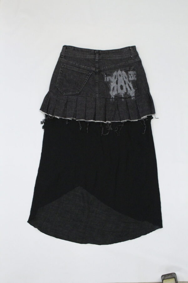 insane "Velatoria" pleated long skirt