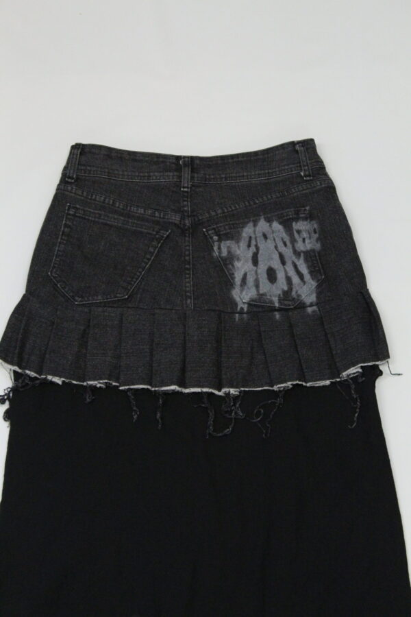 insane "Velatoria" pleated long skirt