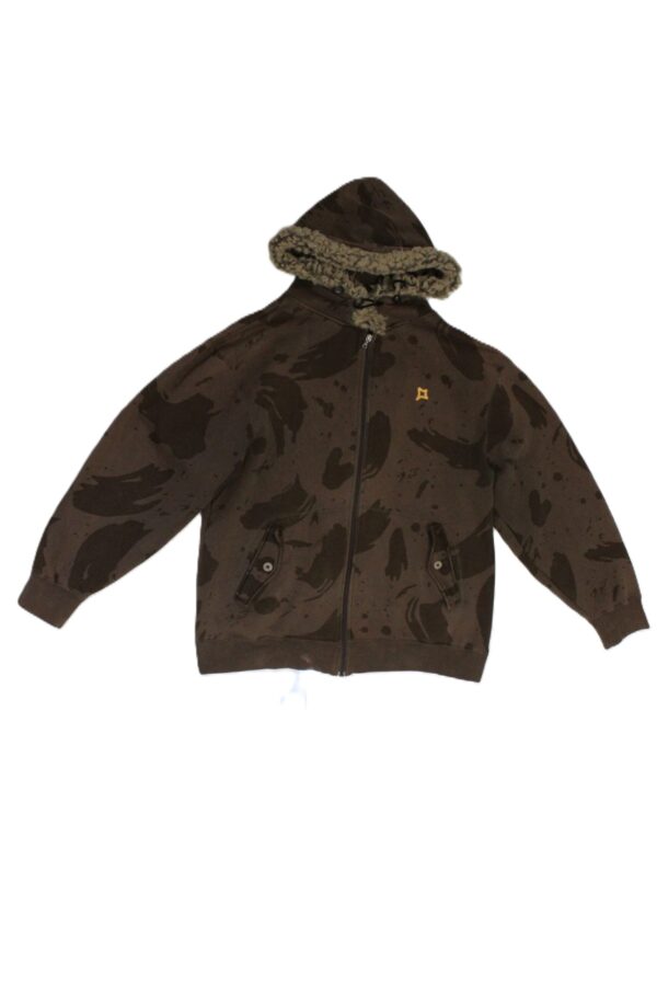 dtbg "kiba" camo zip up