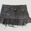 insaneclothing "faded" shortened skirt