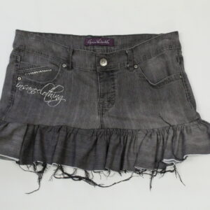 insaneclothing "faded" shortened skirt