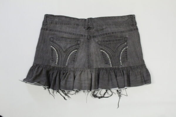 insaneclothing "faded" shortened skirt