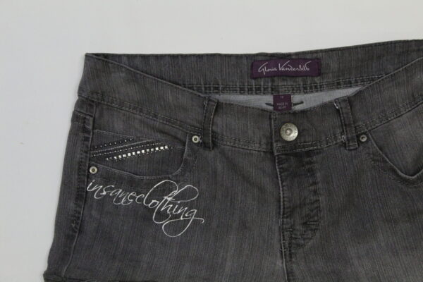 insaneclothing "faded" shortened skirt