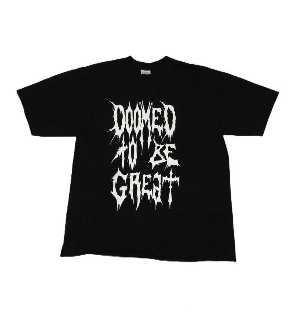 who? is doomed to be great XXL shirt