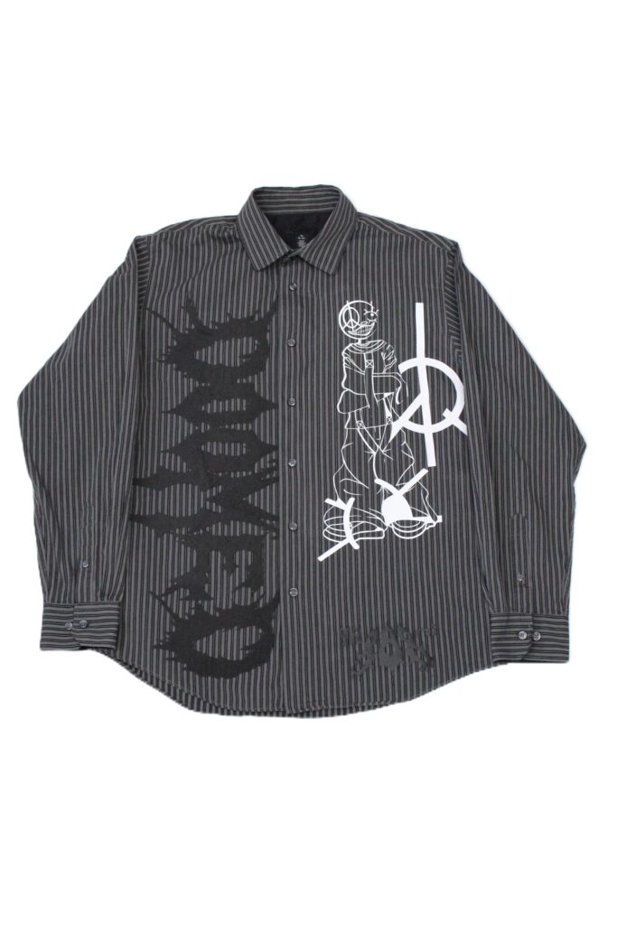 DOOMED cursed* button up
