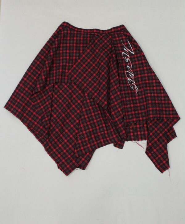 IMG_1352 Asymmetrical Tartan Twin skirt