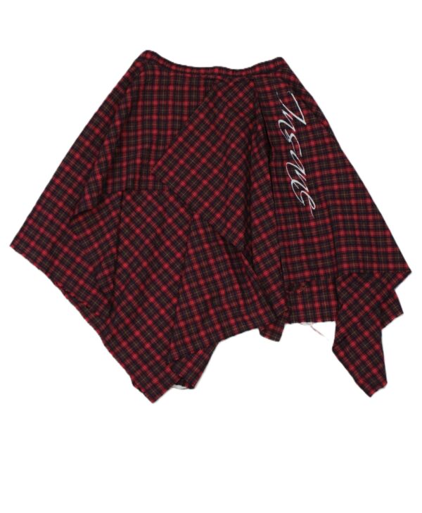 IMG_1352 Asymmetrical Tartan Twin skirt