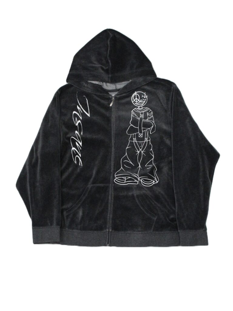 not completely sane zip-up