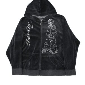 not completely sane zip-up