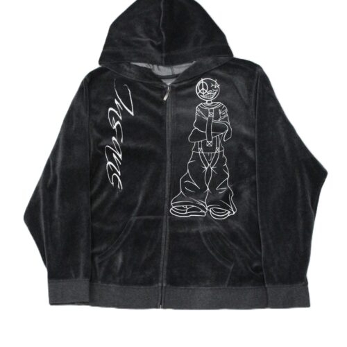 not completely sane zip-up