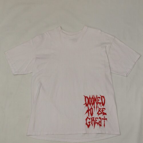 DOOMEDTOBEGREAT SK8 XXL SHIRT