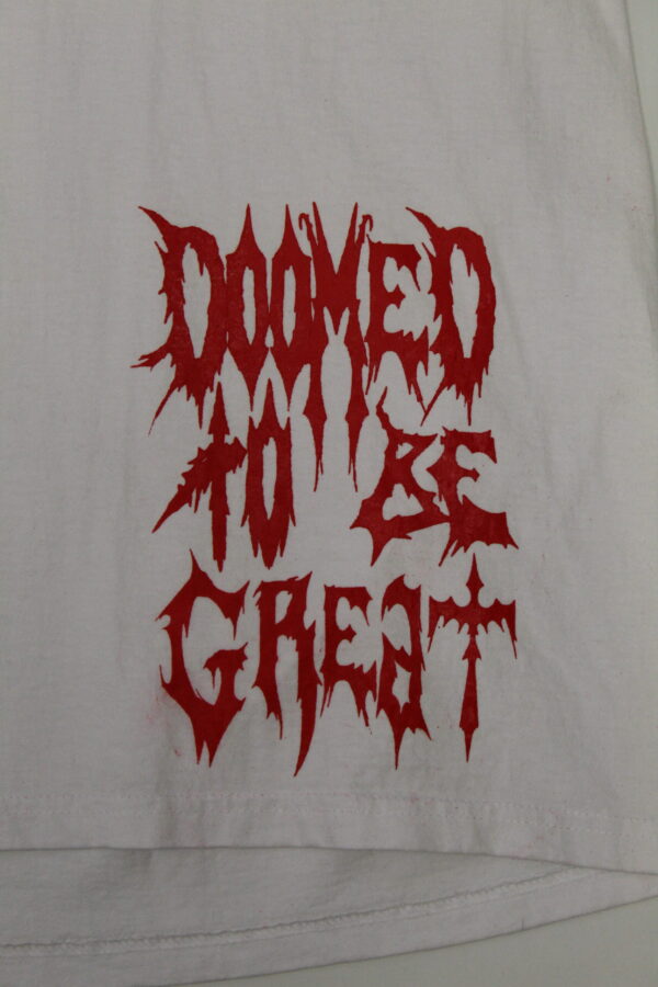 DOOMEDTOBEGREAT SK8 XXL SHIRT