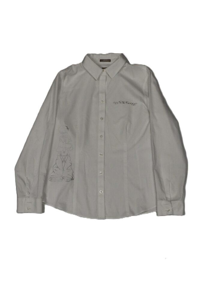 insane formal blank canvas button up