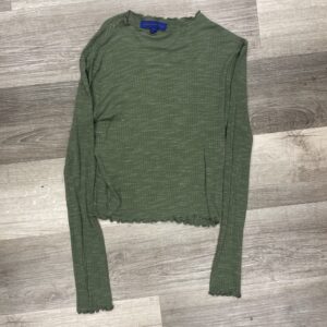 aeropostale ruffle longsleeve