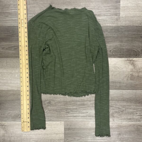 aeropostale ruffle longsleeve