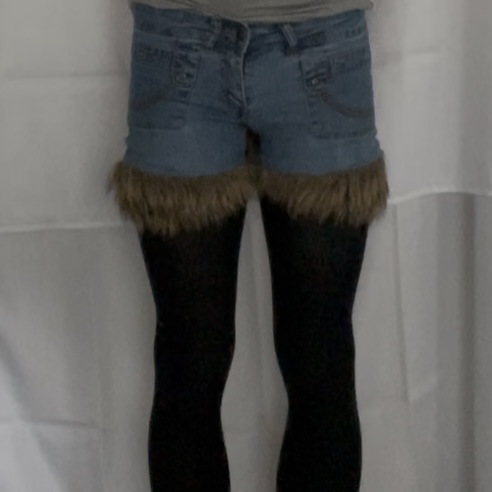 foxfauxfur minishorts