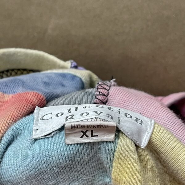 rainbow ripple hoodie