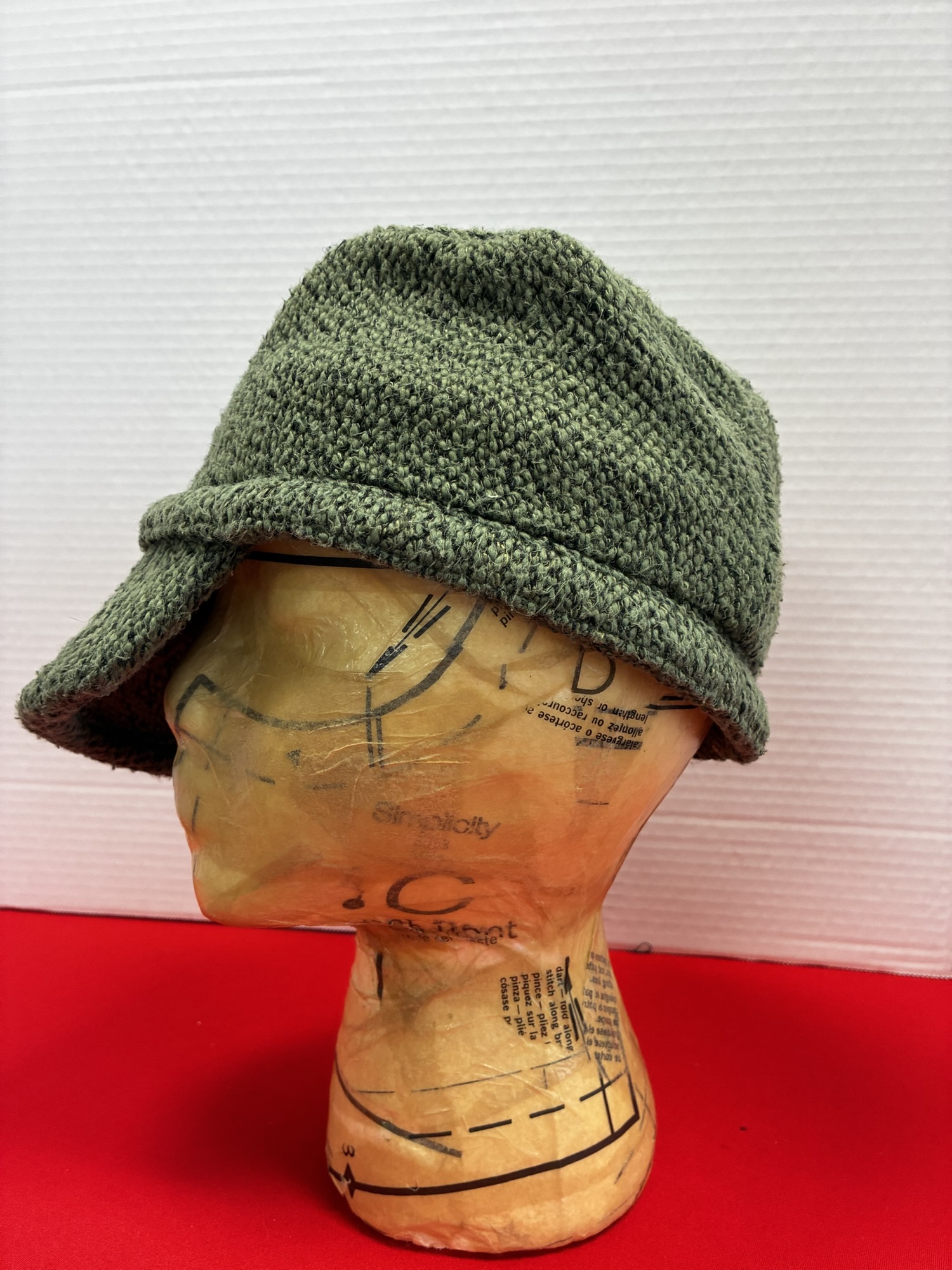 hunters' hat spirals sideways