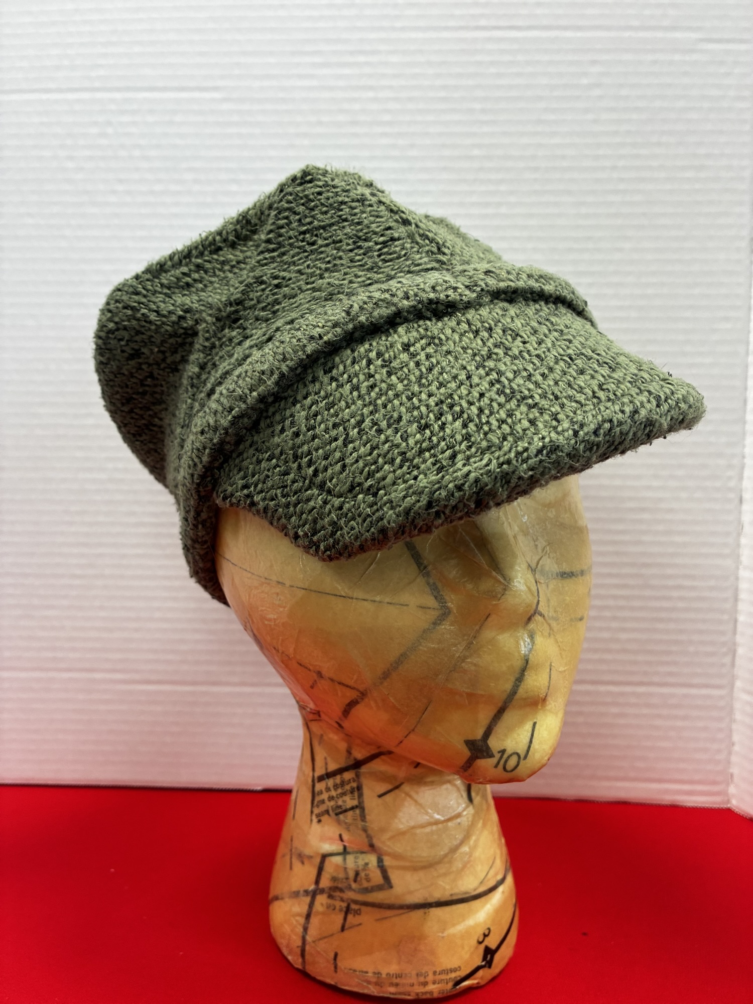 hunters' hat spirals sideways