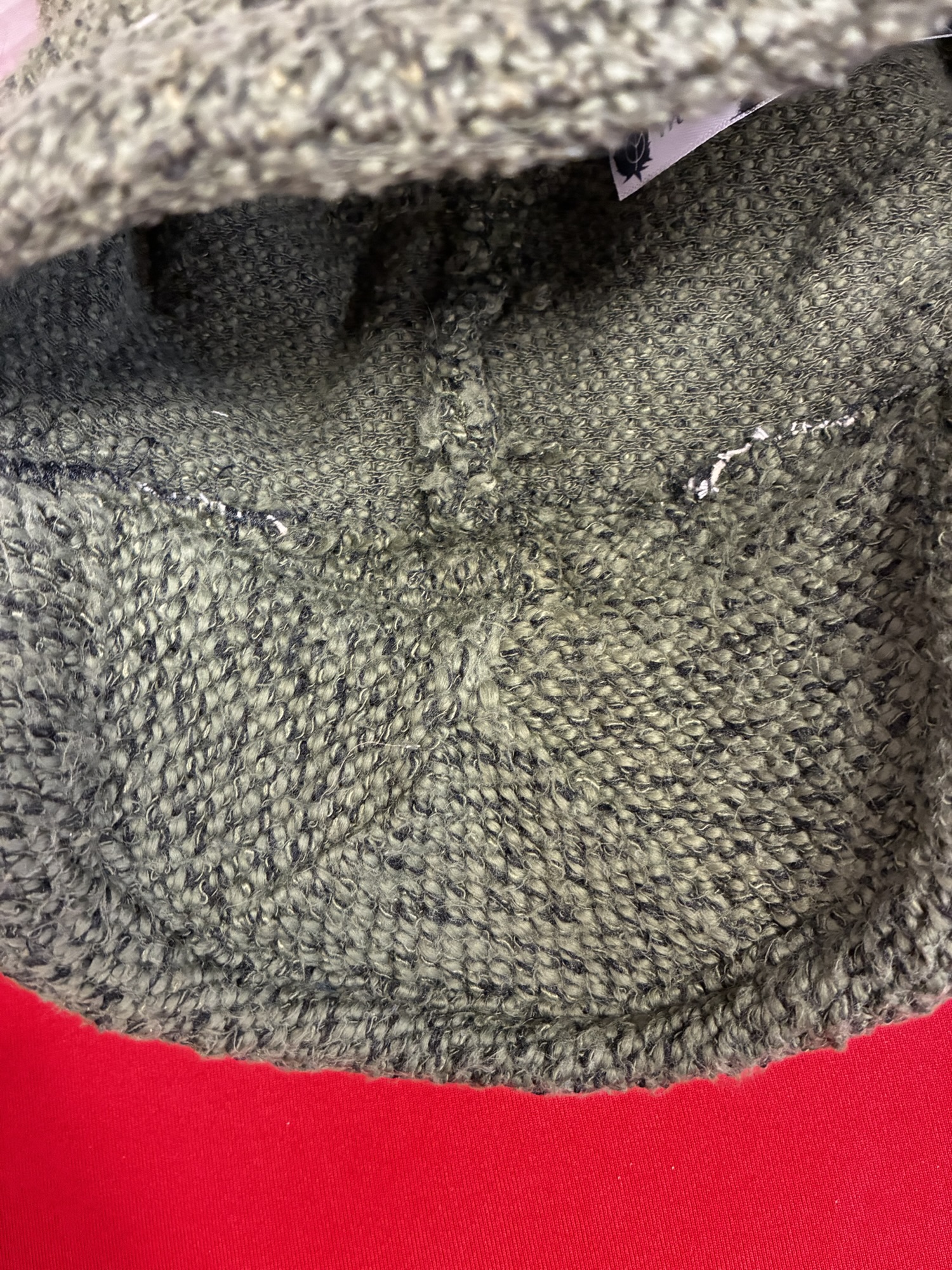 hunters' hat spirals sideways