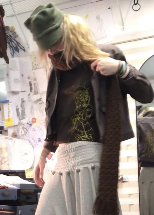 hunters' hat spirals sideways