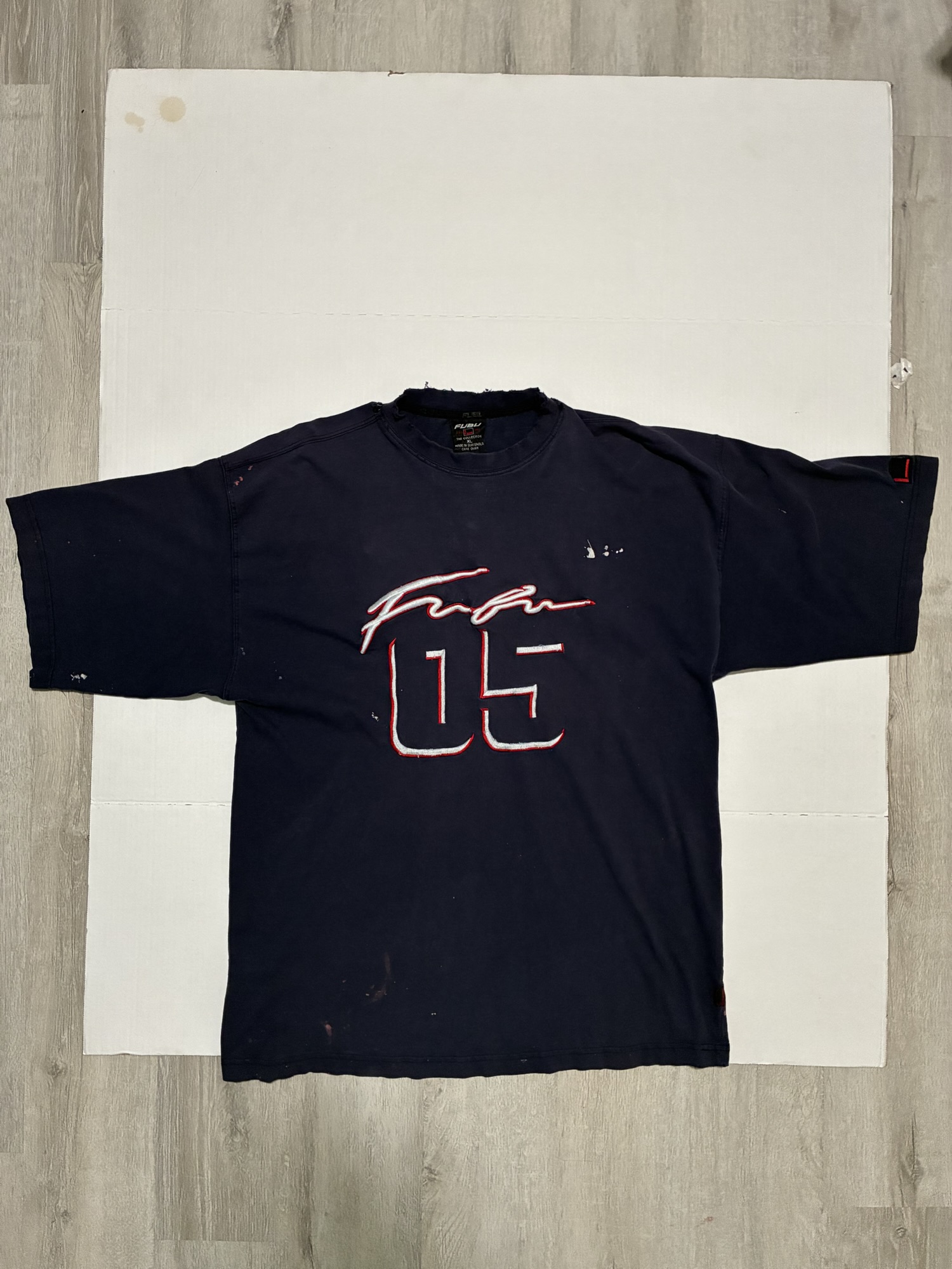FUBU worn & torn