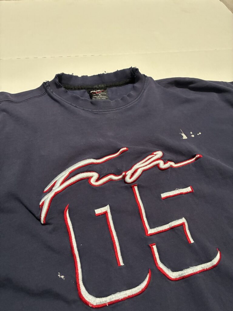 FUBU worn & torn