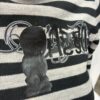 i cropsleeve striped sweater
