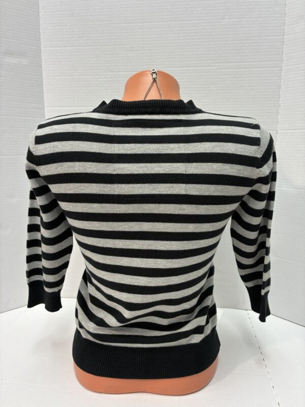 i cropsleeve striped sweater